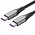 Кабель Type-C-Type-C Vention TPE Nylon PD 100W 5A 480Mbps nickel-plated 1m Grey (TAEHF)