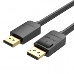 Кабель DisplayPort-DisplayPort v1.2 Vention PVC 4K 60Hz 21.6Gbps gold-plated 5m Black (HACBJ) Кабель DisplayPort-DisplayPort v1.2 Vention PVC 4K 60Hz 21.6Gbps gold-plated 5m Black (HACBJ)
