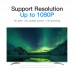 Кабель HDMI-DVI-D v.1.4 Vention (DVI 24+1) 1080P 60Hz gold-plated 0.5m Black (ABFBD)