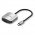 Адаптер Type-C-VGA Vention Luxury 1080P 60Hz gold-plated 0.15m Grey (TDFHB)