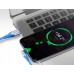 Кабель USB-Type-C Vention 90 прямой угол nickel-plated 3A 480Mbps 1m Black (COEHF)