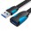 Удлинитель USB-USB 3.0 Vention Flat 5Gbps 2m Black (VAS-A13-B200)