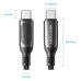 Кабель Vention Type-C-Type-C Gen 3.1 PD 100W 5A 1.2m Zinc Alloy Black (TAYBAV)