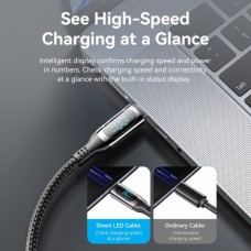 Кабель Vention Type-C-Type-C Gen 3.1 PD 100W 5A 1.2m Zinc Alloy Black (TAYBAV)