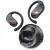 Наушники гарнитура вкладыши Bluetooth 5.3 ІРX4 TWS Vention OpenBeat O12 Black (NBUB0)