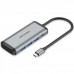 USB HUB Vention 6 in 1 Type-C-SD-TF-USB 3USB 1Type-C PD 87W Gray (TGRHB)