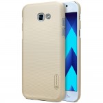 Чехол накладка PC Nillkin Frosted для Samsung A720 A7 2017 Gold
