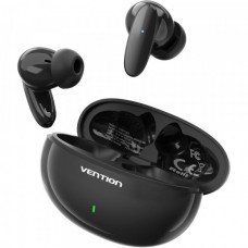 Наушники гарнитура вакуумные Bluetooth 5.3 TWS Vention Elf Earbuds E01 Black (NBFB0)