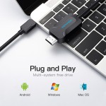 Кабель Type-C-HDMI Vention 2m Black (CEOBH)