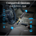 Удлинитель Audio Aux 3.5мм-3.5мм M/F Vention gold-plated 5m Black (VAB-B06-B500-M) Удлинитель Audio Aux 3.5мм-3.5мм M/F Vention gold-plated 5m Black (VAB-B06-B500-M)