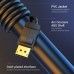 Кабель DisplayPort-DisplayPort v1.2 Vention PVC 4K 60Hz 21.6Gbps gold-plated 2m Black (HACBH)