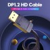 Кабель DisplayPort-DisplayPort v1.2 Vention PVC 4K 60Hz 21.6Gbps gold-plated 2m Black (HACBH)