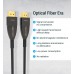 Кабель HDMI-HDMI v.2.0 Vention Optical PVC 4K 60Hz 18Gbps Dolby 7.1 gold-plated 3m Black (AAYBI)