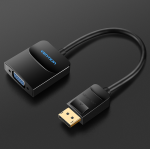 Адаптер DisplayPort-VGA v.1.2 Vention 1080P 60Hz gold-plated 0.15m Black (HBFBB) Адаптер DisplayPort-VGA v.1.2 Vention 1080P 60Hz gold-plated 0.15m Black (HBFBB)