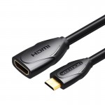 Удлинитель HDMI-miniHDMI v.1.2 Vention M/F PVC 1080P 60Hz gold-plated 1m Black (ABAAF) Удлинитель HDMI-miniHDMI v.1.2 Vention M/F PVC 1080P 60Hz gold-plated 1m Black (ABAAF)