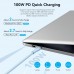 Кабель Type-C-Type-C Vention TPU PD 100W QC 4.0 5A 480мbps 1.5m Blue (TAWSG)
