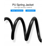 Кабель Audio Type-C-3.5мм Vention Spring Stereo gold-plated 1.5m Black (BGABG) Кабель Audio Type-C-3.5мм Vention Spring Stereo gold-plated 1.5m Black (BGABG)