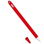 Чехол TPU Goojodoq Hybrid Ear для стилуса Apple Pencil 2 Red