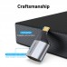 Адаптер Type-C-HDMI v.2.0 Vention 4K 60Hz gold-plated Black (TCAH0)