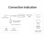 Адаптер HDMI-MicroUSB v.1.4 Vention WiFi Display 4K 30Hz 2.4G + 5G nickel-plated Black (ADJB0) Адаптер HDMI-MicroUSB v.1.4 Vention WiFi Display 4K 30Hz 2.4G + 5G nickel-plated Black (ADJB0)