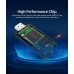 Адаптер HDMI-MicroUSB v.1.4 Vention WiFi Display 4K 30Hz 2.4G + 5G nickel-plated Black (ADJB0)