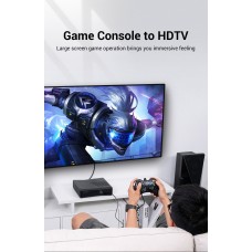 Кабель HDMI-HDMI v.2.0 Vention 4K 60Hz 18Gbps 30AWG HDR Video gold-plated 2m Black (AAV-C)