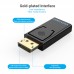 Адаптер DisplayPort-HDMI Vention F/M 4K 30Hz Upgraded gold-plated Black (HBKB0-A)