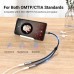 Кабель Audio Type-C-3.5мм Vention F/2xM Cotton gold-plated 0.3m Black (BGNHY)