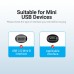 Кабель USB-MiniUSB 2.0 5pin Vention Flat 2m Black (VAS-A14-B200)
