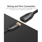 Удлинитель HDMI-HDMI v.2.0 Vention F/M PVC Shell 4K 60Hz 18Gbps gold-plated 3m Black (VAA-B06-B300) Удлинитель HDMI-HDMI v.2.0 Vention F/M PVC Shell 4K 60Hz 18Gbps gold-plated 3m Black (VAA-B06-B300)
