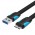 Кабель USB-MicroUSB-B 3.0 Vention PVC Flat nickel-plated 5Gbps 2m Black (VAS-A12-B200)