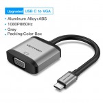 Адаптер Type-C-VGA Vention Upgrade 1080P 60Hz gold-plated 0.15m Grey (TDBHB) Адаптер Type-C-VGA Vention Upgrade 1080P 60Hz gold-plated 0.15m Grey (TDBHB)
