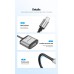 Адаптер Type-C-VGA Vention Upgrade 1080P 60Hz gold-plated 0.15m Grey (TDBHB)