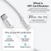 Кабель Type-C-Lightning Vention TPE PVC Mfi C94 PD 30W 3A 480Mbps 2m Black (LAKBH)