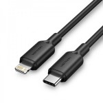 Кабель Type-C-Lightning Vention TPE PVC Mfi C94 PD 30W 3A 480Mbps 2m Black (LAKBH) Кабель Type-C-Lightning Vention TPE PVC Mfi C94 PD 30W 3A 480Mbps 2m Black (LAKBH)