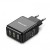 Сетевое зарядное устройство 3USB Vention 17W QC3.0 2.4A Black (DC5307-B)