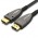 Кабель HDMI-HDMI v.2.0 Vention Optical PVC 4K 60Hz 18Gbps Dolby 7.1 gold-plated 1.5m Black (AAYBG)