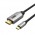 Кабель Type-C-HDMI 2.0 4K 60Hz HDCP 2.2 Thunderbolt 3 Vention Cotton Braided 1.5m Grey (CRBBG)