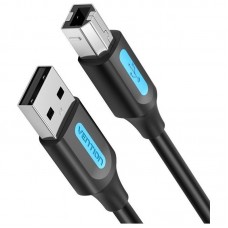 Кабель USB-Type-B 2.0 Vention 1m 480Mbps Printer Black (COQBF)