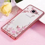 Чехол накладка TPU Remax Air Flower для Samsung A5 2017 A520 Pink