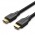 Кабель HDMI-HDMI v.2.1 Vention Cotton Braided 8K 60Hz 4K 120Hz 48Gbps HDR 3D 3m Black (AAUBI)