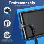Кабель USB-Type-C Vention TPE Nylon U-Shaped 180° PD 66W 5A 480Mbps nickel-plated 2m Grey (COHHH) Кабель USB-Type-C Vention TPE Nylon U-Shaped 180° PD 66W 5A 480Mbps nickel-plated 2m Grey (COHHH)
