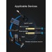 Кабель Audio 6.35мм-6.35мм Vention F/F PVC Shell gold-plated 1.5m Black (BAABG)
