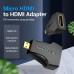 Адаптер HDMI-microHDMI Vention F/M 1080P 60Hz Upgraded gold-plated Black (AITB0)