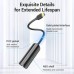 Адаптер Vention USB3.1 Type-C-RJ45 Ethernet 10/100/1000Mbps Gigabit PVC 0.15m Black (CFBBB)