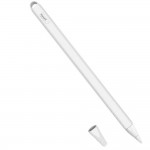 Чехол TPU Goojodoq Hybrid Ear для стилуса Apple Pencil 2 White