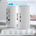 USB HUB Vention 12 in 1 Type-C-HDMI-RJ45-VGA-3.5мм-SD-TF-USB 4K30Hz PD 100W White (TPHWC-EU)