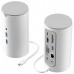 USB HUB Vention 12 in 1 Type-C-HDMI-RJ45-VGA-3.5мм-SD-TF-USB 4K30Hz PD 100W White (TPHWC-EU)