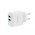 Сетевое зарядное устройство 2USB Vention 36W QC3.0 3.4A White (QC79-EU-W)