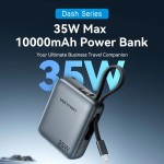 УМБ Vention 10000mAh PD 35W 3A PD+FC 1Type-C IN/OUT Built-in LED Display Gray (FHEH0) УМБ Vention 10000mAh PD 35W 3A PD+FC 1Type-C IN/OUT Built-in LED Display Gray (FHEH0)